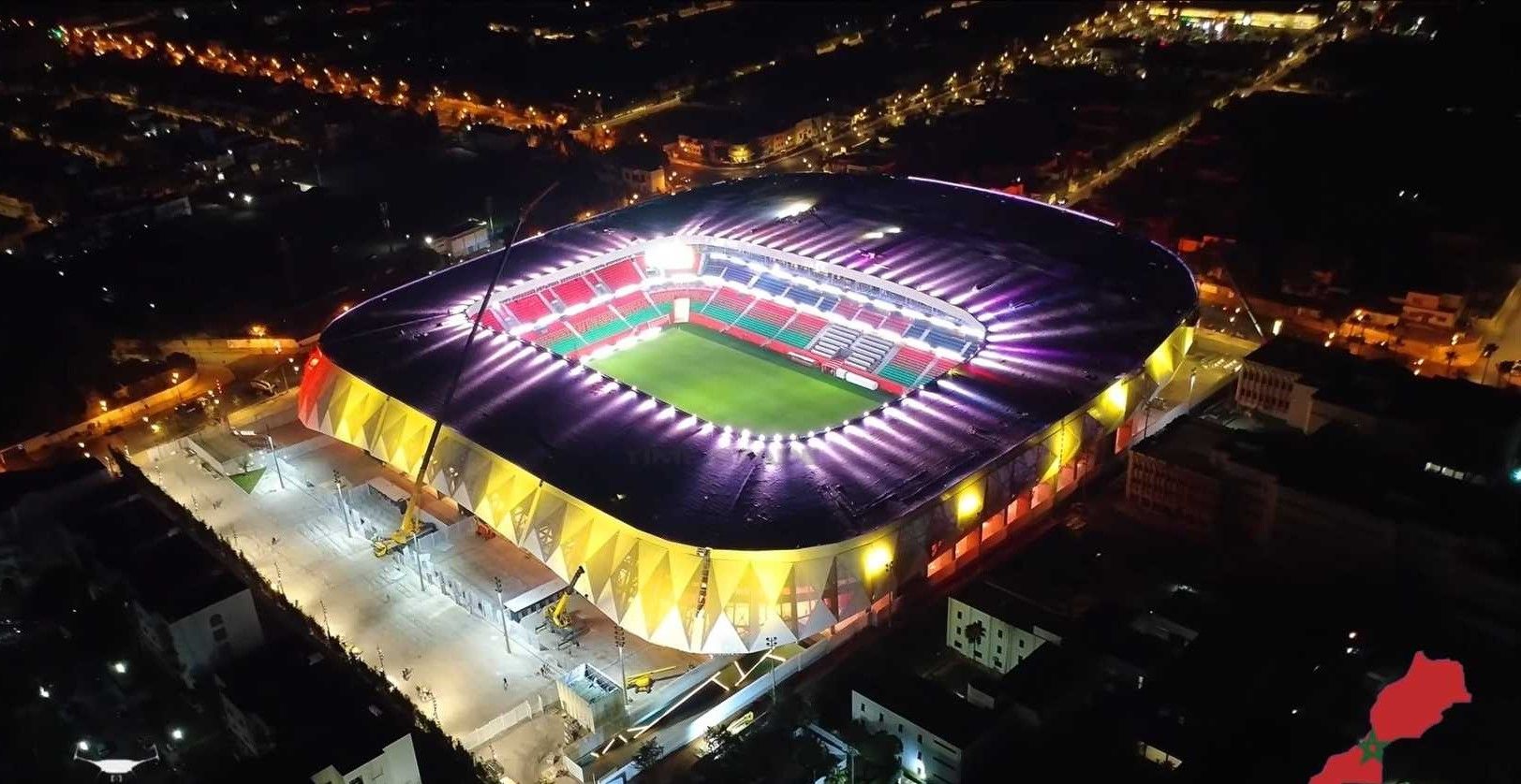 3,6 MW Energía de backup para el Estadio Moulay El Hassan de Rabat