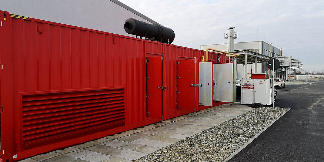 Energía de emergencia a gas en Rumanía