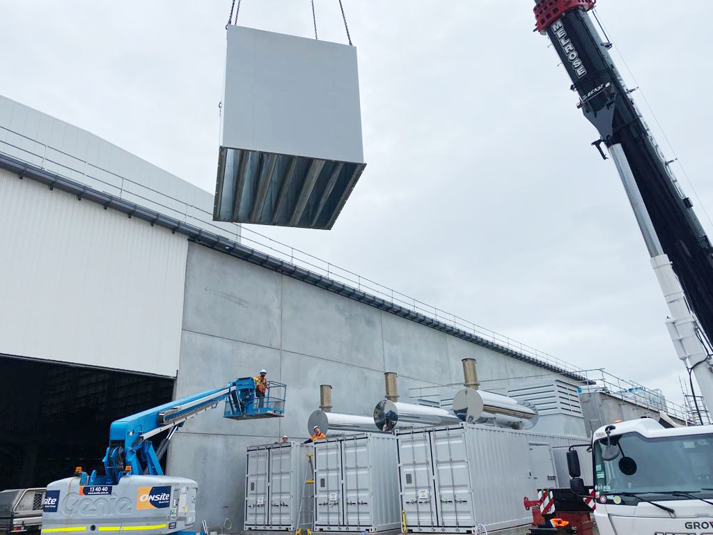 5,4 MW de energía de emergencia para el centro de distribución de Woolworths