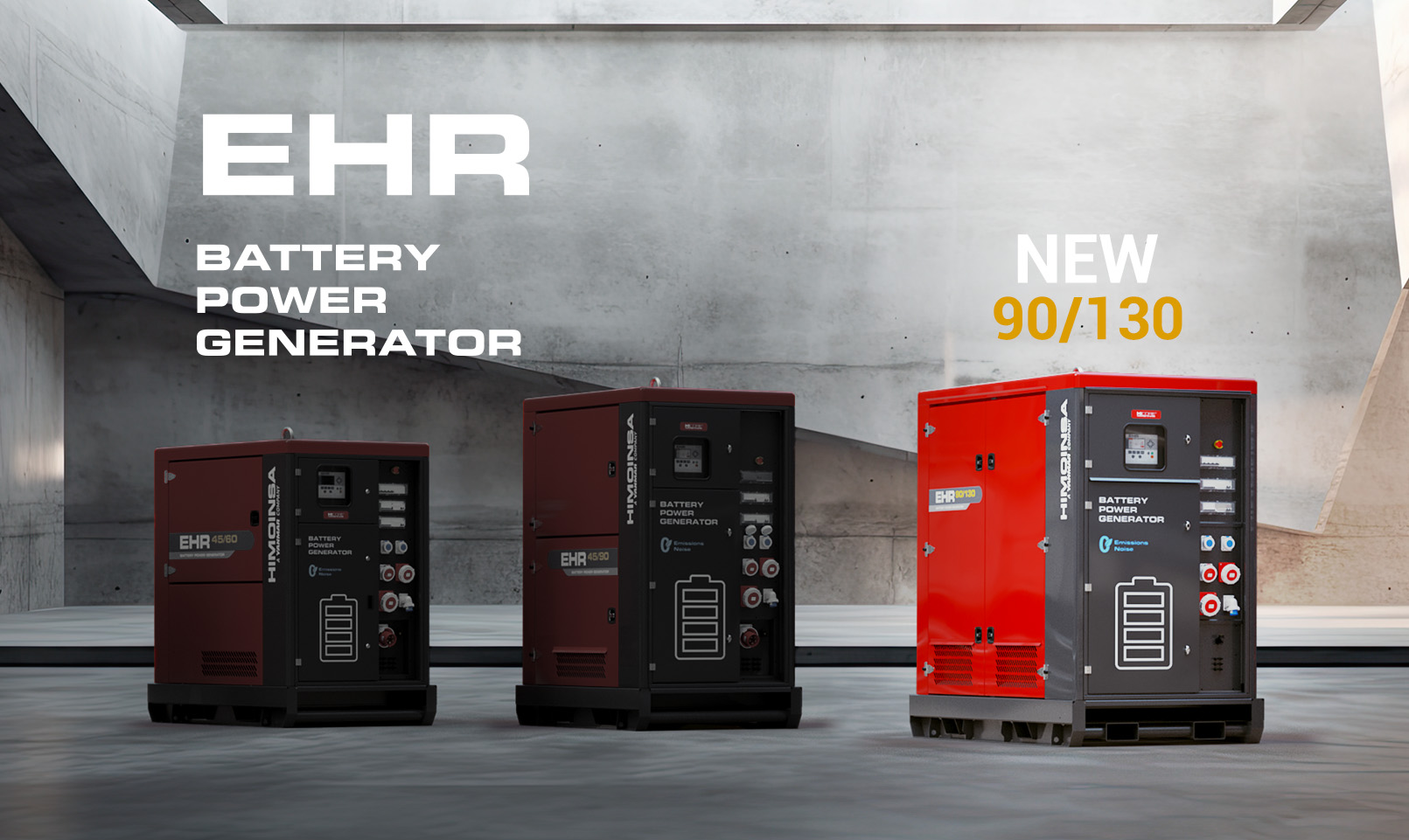 Nuevo EHR 90/130 | Más potencia y mayor capacidad de almacenamiento